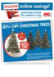 Kmart - this weekend - 50% off on xmas trees