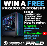 Win a Custom Paradox Gaming PC worth USD$2500 from Paradox Customs & Pred