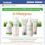 Free Wheatgrass Sample Sachets (Facebook like Required)
