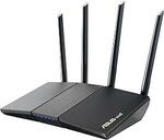 Asus RT-AX1800S (AX1800) Dual Band WiFi 6 Router $109 Shipped (Save 17%) @ Amazon AU