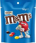 M&M'S Crispy Milk Chocolate Snack & Share Bag 145g $2.75 ($2.48 S&S) + Delivery ($0 with Prime/ $59 Spend) @ Amazon AU