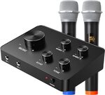 Portable Karaoke Microphone Mixer System $28.43 (RRP $229.99) + Delivery ($0 with Prime/ $59 Spend) @ Amazon US via AU