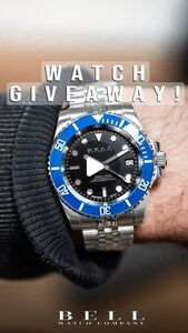 Win a Bell Dive Professional ️Watch of Your Choice from Bell Watches ...