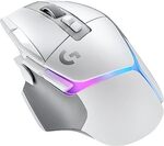 Logitech G502 X Plus Lightspeed Wireless Gaming Mouse | White - $98.58 Delivered @ Amazon AU