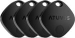 ATUVOS Apple Find My Compatible Bluetooth Tracker (Black, 4 Pack) $22.50 + Delivery ($0 with Prime) @ FreshVoco via Amazon AU
