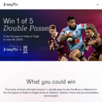 Win 1 of 5 Double Passes to State of Origin Game 1 (Accor Stadium in Sydney, Australia) Worth $598 from Swyftx