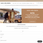 Win a $1,000 Van Heusen Voucher from Van Heusen
