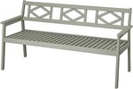 [NSW] BONDHOLMEN Outdoor Bench with Backrest (Grey) $99 (Was $299) + Delivery ($0 C&C or In-Store at Marsden Park) @ IKEA