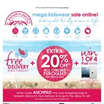 Pumpkin Patch Online Only – EXTRA 20% off Everything (Include Sale Items) + FREE Delivery