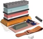 BRITOR Knife Sharpening Stones with Accessories $50.97+ Delivery ($0 with Prime/ $59 Spend) @ BRITOR-AU via Amazon AU