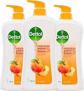 Dettol Profresh Body Wash Citrus / Peach 950ml (3 Pack) $14.50 ($13.05 Sub&Save) + Delivery ($0 with Prime/$59 Spend) @ AmazonAU