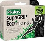 Piksters SupaGRIP Eco Floss Picks (Pack of 100) $5.60 + Delivery ($0 with Prime/ $59 Spend) @ Amazon AU