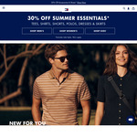 VIP Members Get $30 off Minimum $80 Spend & Additional 10% off, $7.95 Delivery (Free over $100 Order) @ Tommy Hilfiger