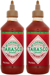 2x Tabasco Sriracha Sauce 256ml $6.30 + Delivery ($0 with OnePass) @ Catch