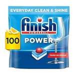 Finish All in One Power Lemon Sparkle 100 Tabs $33 ($29.70 S&S) + Delivery ($0 with Prime/ $59 Spend) @ Amazon AU