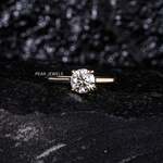 14K White Gold 1.2ct Round Solitaire Lab-Grown Diamond Engagement Ring $1,960.00 (RRP $2,800.00) Delivered @ Pear Jewels