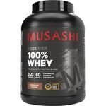 Musashi 100% Whey Protein Chocolate or Vanilla 2KG $66.74 + Delivery ($0 C&C/ In-Store) @ Chemist Warehouse