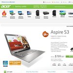 Acer Factory Outlet Back to School Sale Plus Old Computer Reward $120 Voucher