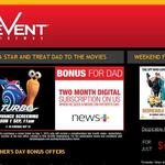 2 Free Mth Digital Subscription to News+, When Purchasing Tickets from Event Cinemas on Sept 1