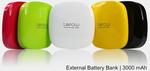 LEPOW External Battery Power Bank | $19 for 3000mAh, $29 for 6000mAh - Free Shipping