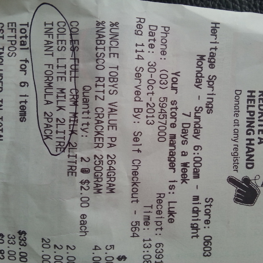 nan 1 formula coles