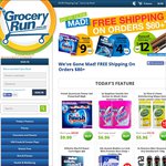 GroceryRun Free Shipping for Orders above $80