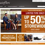Up to 50% off All Men's and Women's Airflex Styles. Limited Time Only!