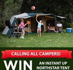 Win a Coleman Instant Up Northstar 10p Tent 
