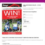 Win 1 of 2 Motorised Ride on Eskys (Valued at $550 Each) from Thingz (WA)