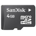SanDisk microSDHC 4GB Card for $6.00 + $3.99 for Delivery. (Limit: One Per Customer)