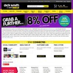 Dick Smith 8% off Orders Online $5 Shipping