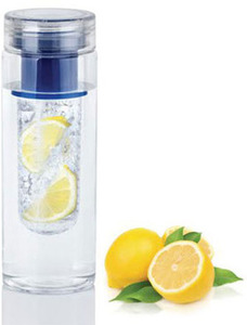 InFuzeH20 Fruit-Infuser Water Bottle, 2-Pack - Blue