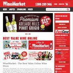 $25 Voucher to Spend on WineMarket - Minimum $60 Spend and Exludes Delivery