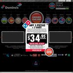 Domino's Pizza - Garlic Bread for $2 Each (Pickup)