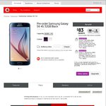 Vodafone Samsung Galaxy S6 with 7GB Data $83/Month 24 Month Contract (Total Min Cost $1992)