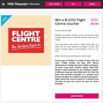 Win a $1000 Flight Centre Voucher from Plus Rewards