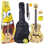 SCM - RRP $199 Yellow Spongebob Squarepants Acoustic Guitar Package - $129 Delivered