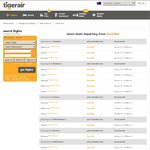 Tigerair Summer Fares: SYD to GC $35, HOB to Melb $39, Melb to ADL $39 etc (or Jetstar 10% Price Beat)