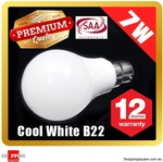 Premium LOYAL™ Super Bright 7W LED Bulb B22 E27 (SAA Approved) $4.99 Posted @ Shopping Square