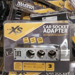 Car 3 Socket, 2 USB Adapter @ ALDI $3.99 [BNE Garden City]