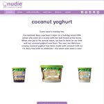 Free Nudie Coconut Yogurt at Town Hall Station Sydney (Van Full of Boxes)