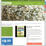 Hulled Hemp Seed and Protein Powder Samples $0.01 Plus $5.50 Shipping from Hemp Foods