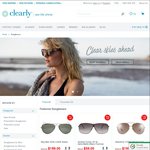 Up to 30% off Sun Glasses Plus Get Extra $25 off with Coupon Code @ Clearlycontacts