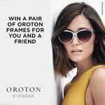 Win 2 Pairs of Oroton Frames from Lenspro Optometrists