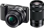 Sony A5000 + 16-50 Mm Lens and 55-210 Mm Lens Bundled for $543 ($493 with AmEx) at Harvey Norman