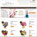 Get 20% Discount on Flowers with Lily's Florist Bathurst NSW