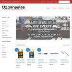 15% off Everything & $6.95 Flat Rate Shipping at OZpensales.com.au - Stationery