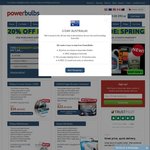 20% off Automotive Lighting at Power Bulbs (+Free Delivery)