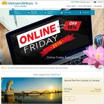 15% off Vietnam Airlines Fares - 1 Day Sale 02/12/2016