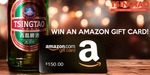 Win 1 of 3 $200 Amazon Gift Cards from Tsingtao Brewery